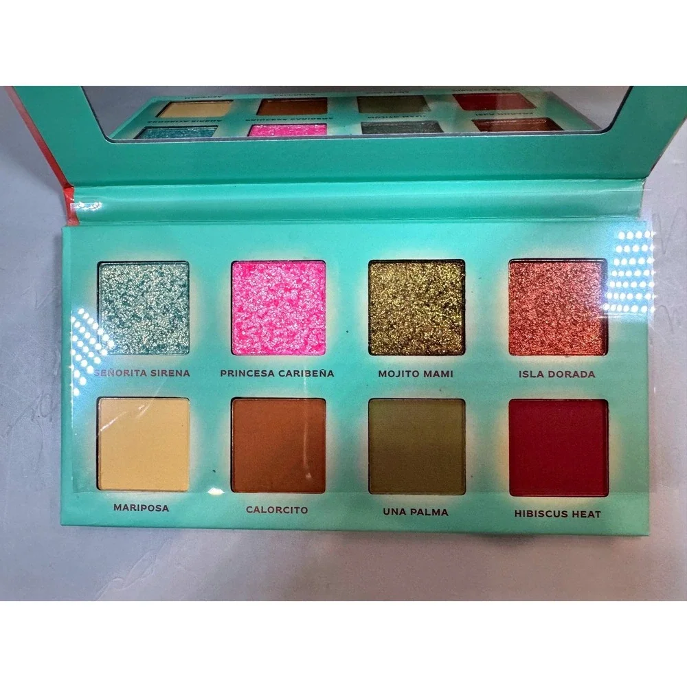 Alamar Cosmetic Princesa Del Caribe Pressed Pigment Eyeshadow Palette 8g Shimmer
